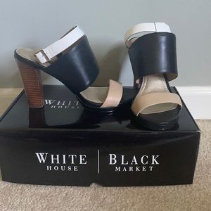 White House Black Market Viola Connection Shoes Size 6